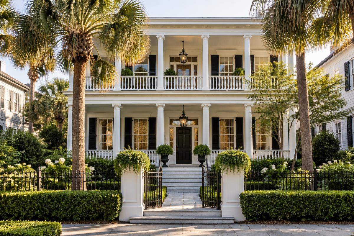 The Gibbes home exterior (sample photo)